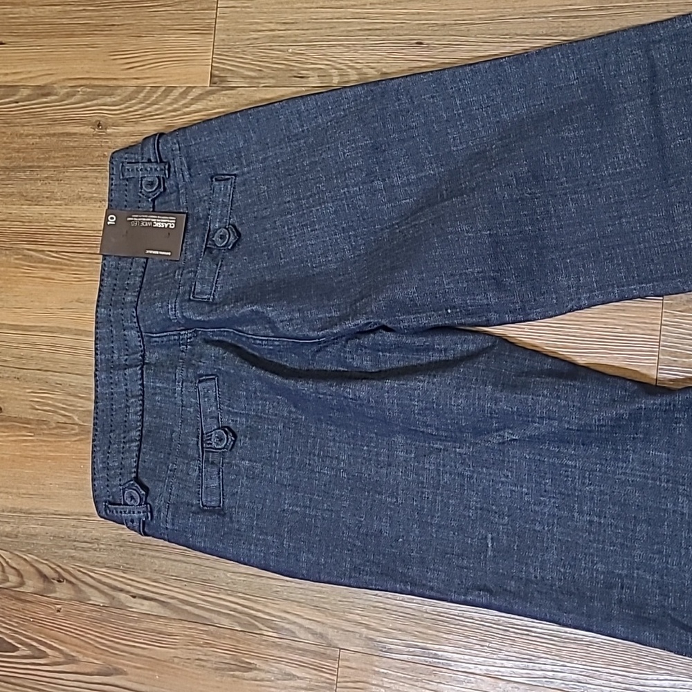 Banana Republic Women's Dark Blue Flare Jeans - Picture 12 of 12